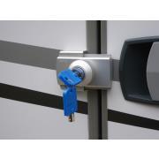 Verrou extérieur/intérieur pour porte cellule : Alu