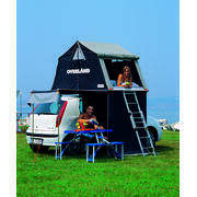 Cabine vestiaire pour Overland : Large coloris gris foncé pour voiture classique