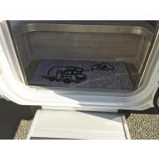 Tapis d'intérieur : Camping-car gris 25 x 50 cm