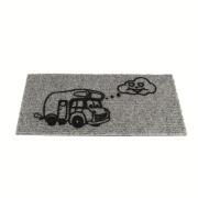 Tapis d'intérieur : Camping-car gris 25 x 50 cm