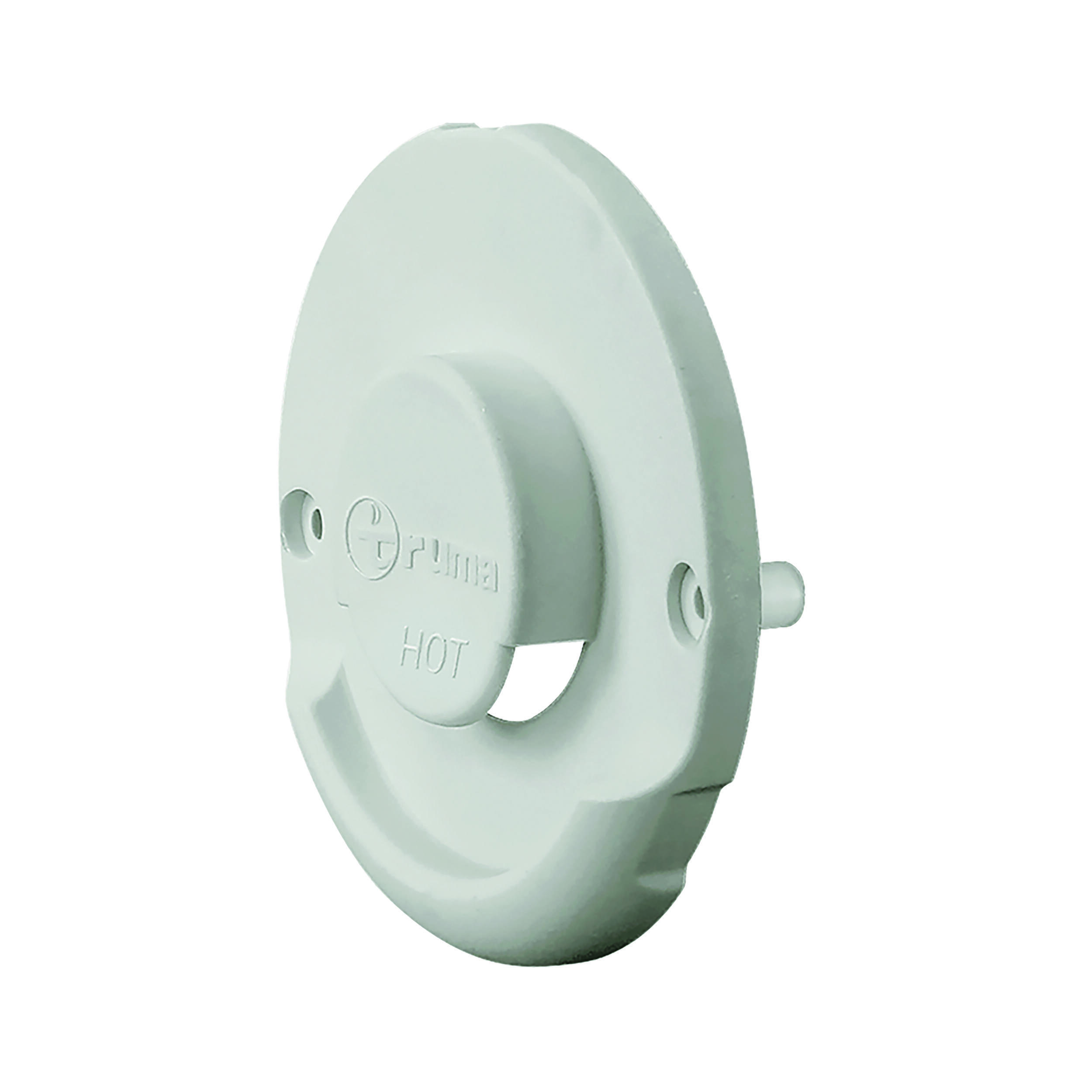 Partie extérieure pour kit cheminée latérale ZR80 : Blanc