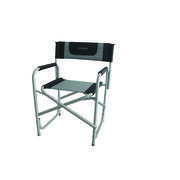 Fauteuil Director : Noir/Gris