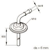 Tube plongeur standard