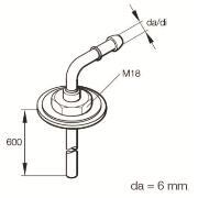 Tube plongeur standard