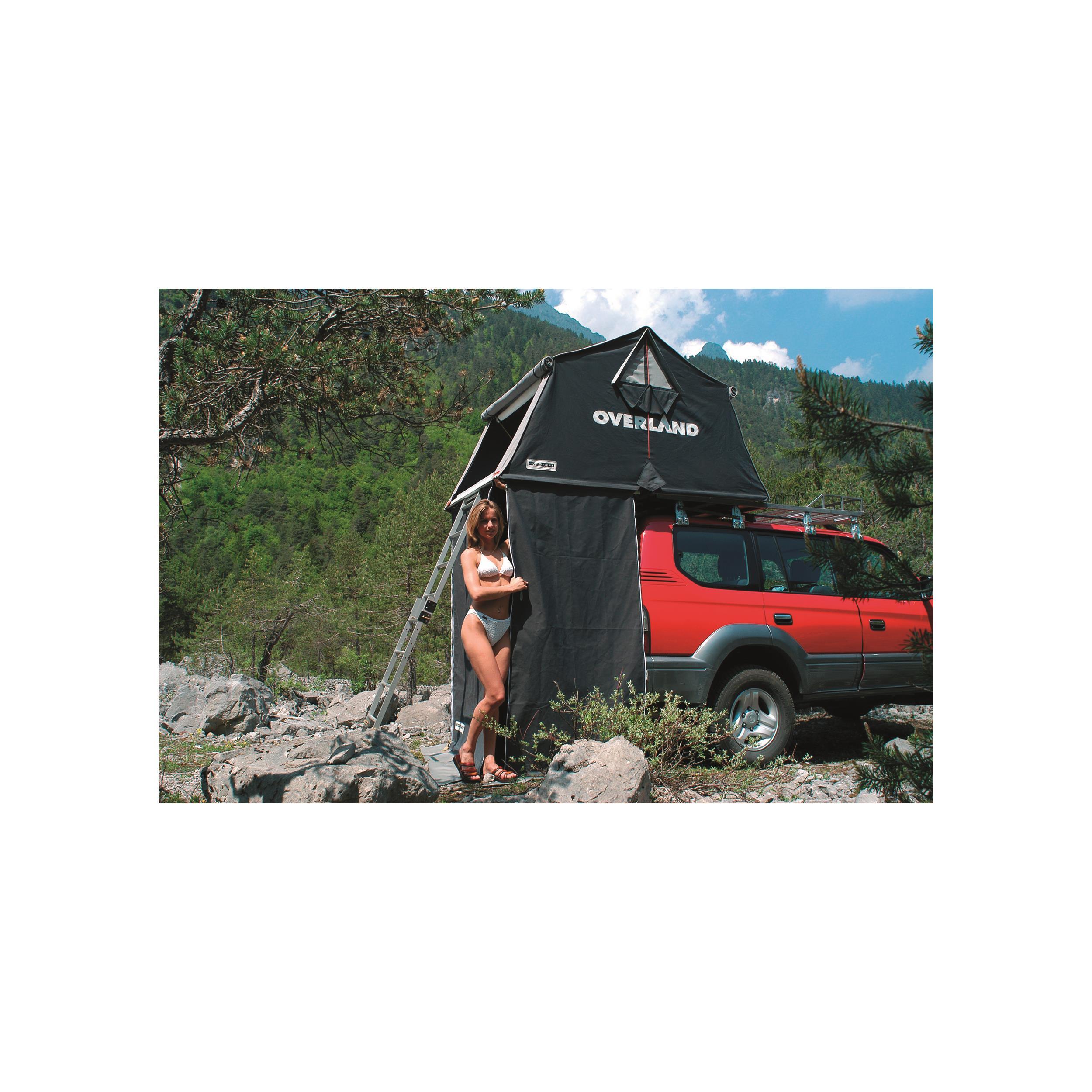 Cabine vestiaire pour Overland : Small coloris gris foncé pour véhicule gros gabarit