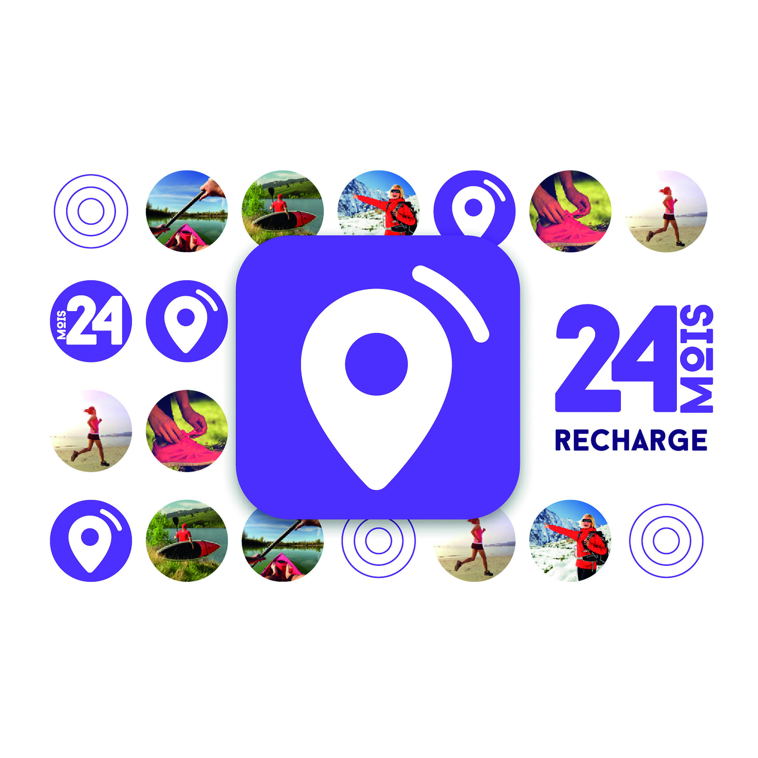 Carte prépayée Tifiz - Abonnement SIGFOX : 24 Mois