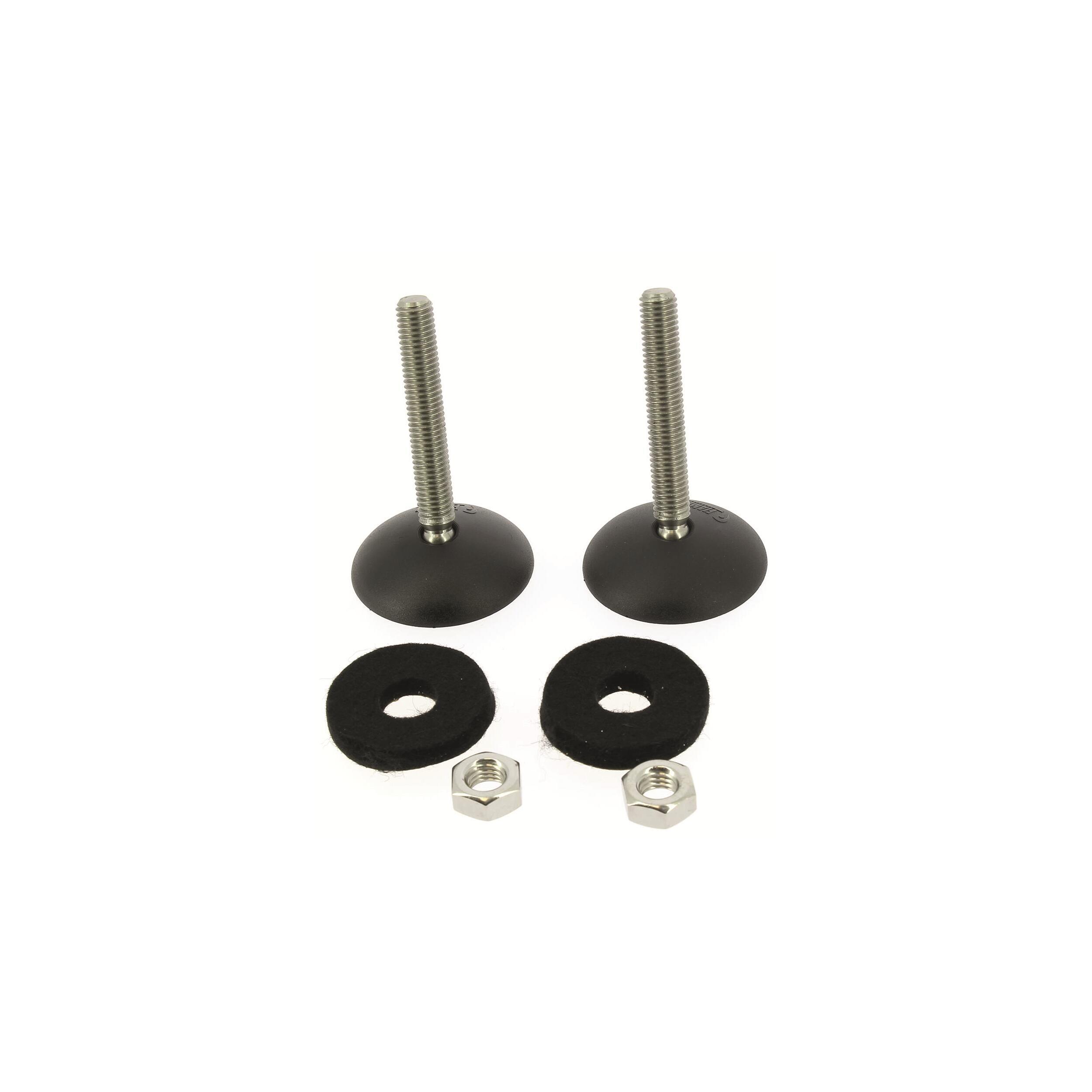 Pied d'armature de porte-vélo