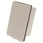 Socle mâle encastrable à fiche orientable : Socle Encastrable CEE17 Blanc