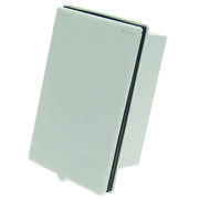 Socle mâle encastrable à fiche orientable : Socle Encastrable CEE17 Blanc