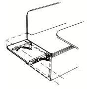 Console pliante : Bras 300 mm