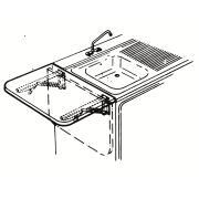 Console pliante : Bras 300 mm