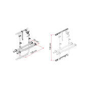 Kits Bars pour Carry-Bike DJ 2023 : Sprinter>06 / Crafter>06 <16 Deep Black