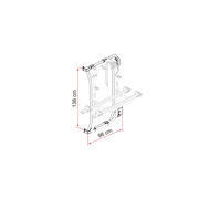 Structure pour kit Carry-Bike Frame : Ducato>2006