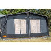 Lot de 2 rideaux pour mur de côté pour avancée façade