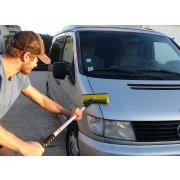 Raclette / brosse lave-vitre