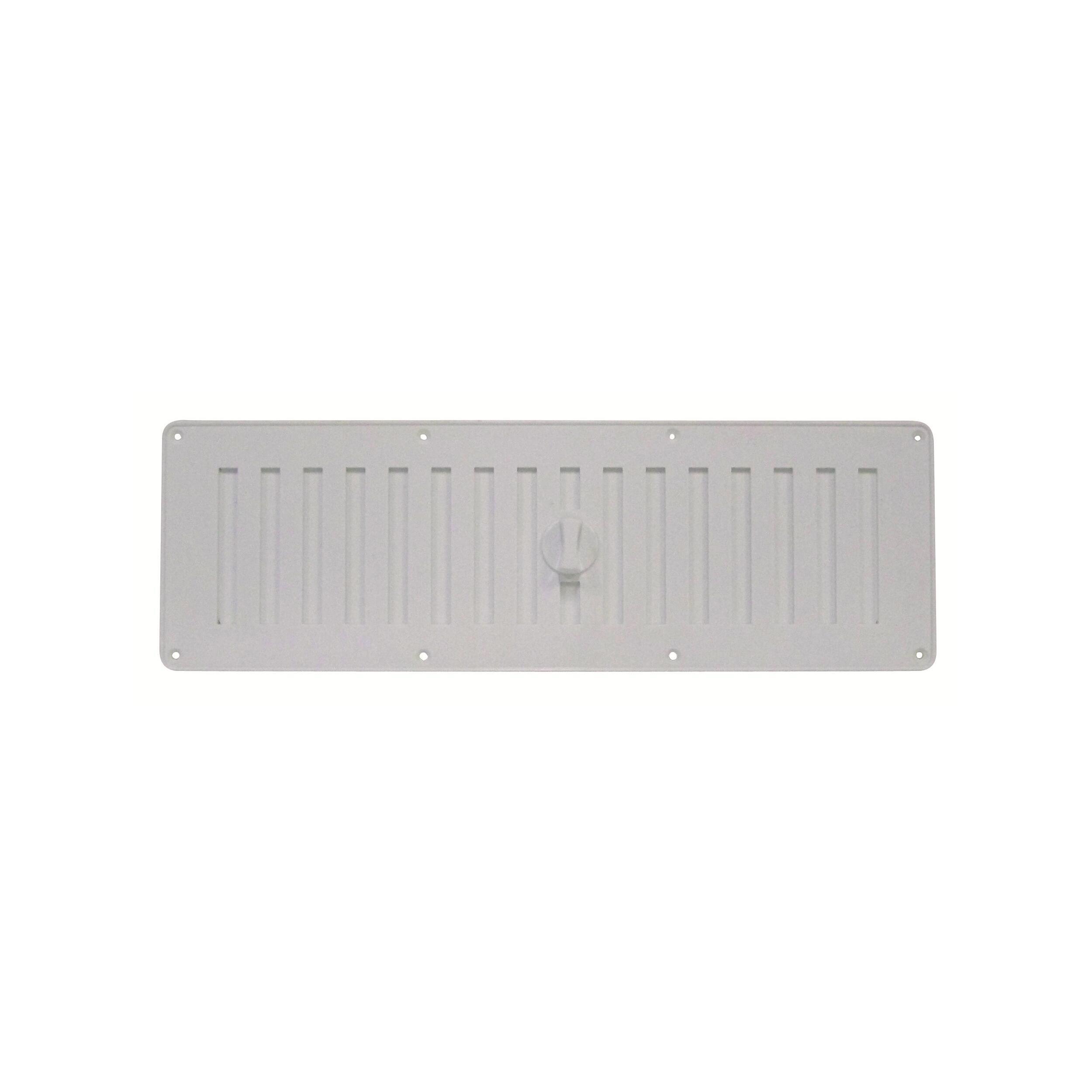 Grilles en saillie plastique : intérieure 330 x 100 mm