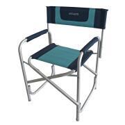 Fauteuil Director : Bleu marine / Bleu turquoise