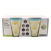 Pack 4 mugs Paon