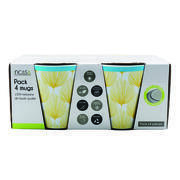 Pack 4 mugs Paon