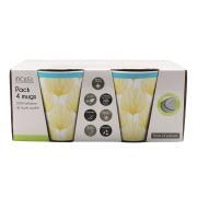 Pack 4 mugs Paon