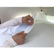 Sur-matelas gel à mémoire de forme