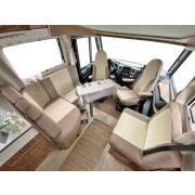 Housses sur-mesure camping-car : Dakar 5 banquettes