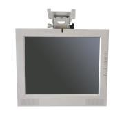 Support plafond pivotant réglable