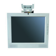Support plafond pivotant réglable