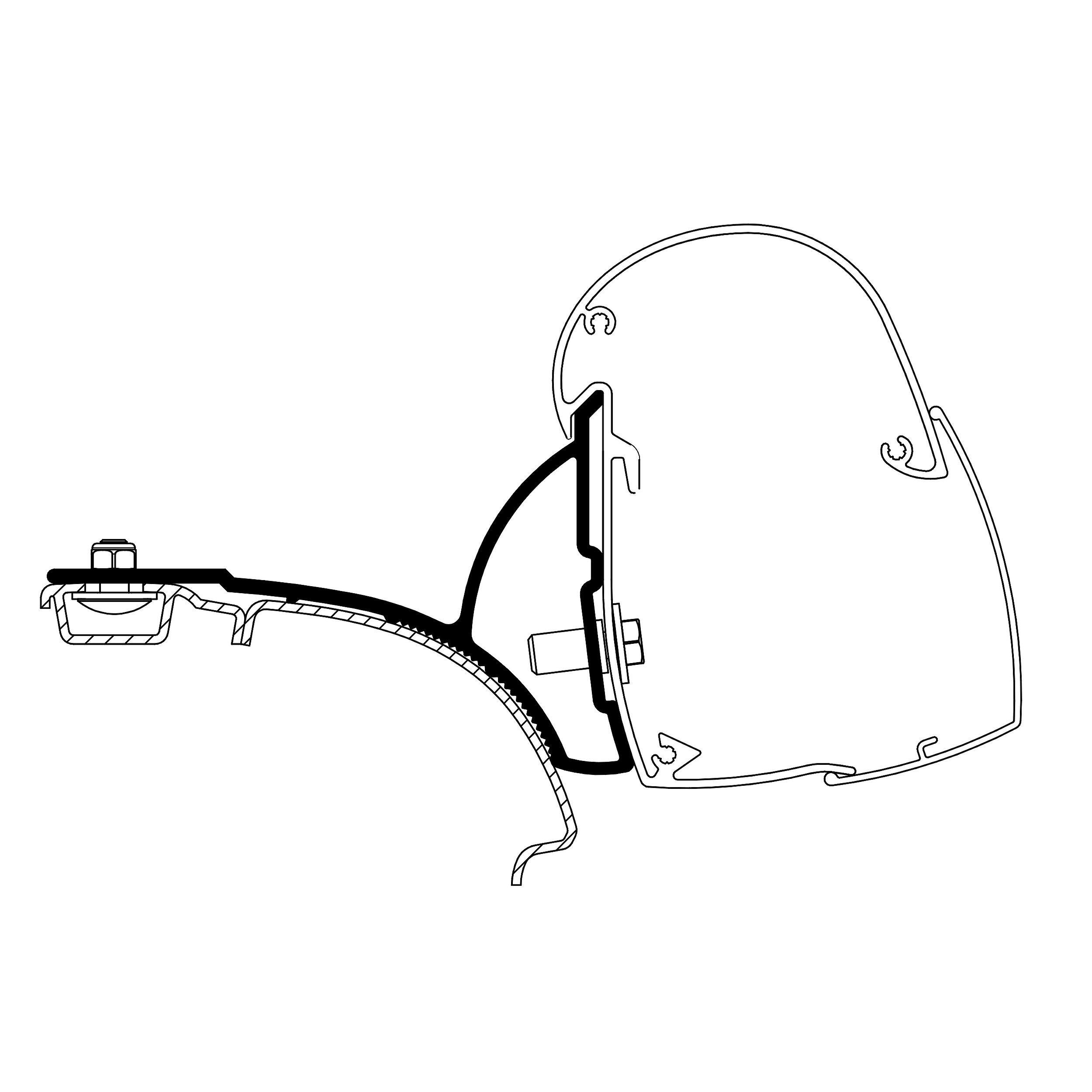 Adaptateur VW T5/T6