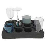 Porte verres en mousse