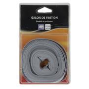 Galon de finition double et préformé : Gris
