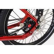 Vélo pliant à assistance électrique Juny : Rouge 17Ah