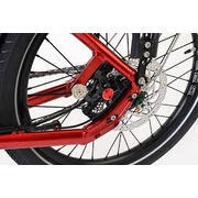 Vélo pliant à assistance électrique Juny : Rouge 17Ah