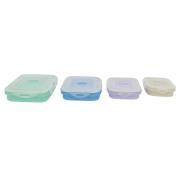 Pack 4 boîtes alimentaires rétractables