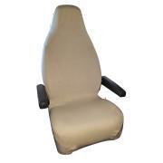 Housses de siège éponge - Lot de 2 : beiges