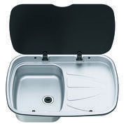Evier couvercle Argent Sink : Version droite