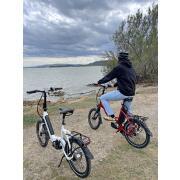 Vélo pliant à assistance électrique Juny : Rouge 14Ah