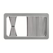 Rideaux d'occultation opaques - cellule 3 pièces