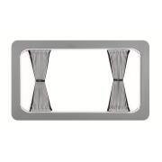 Rideaux d'occultation opaques - cellule 3 pièces