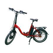 Vélo à assistance électrique pliant Folky : Rouge 11Ah