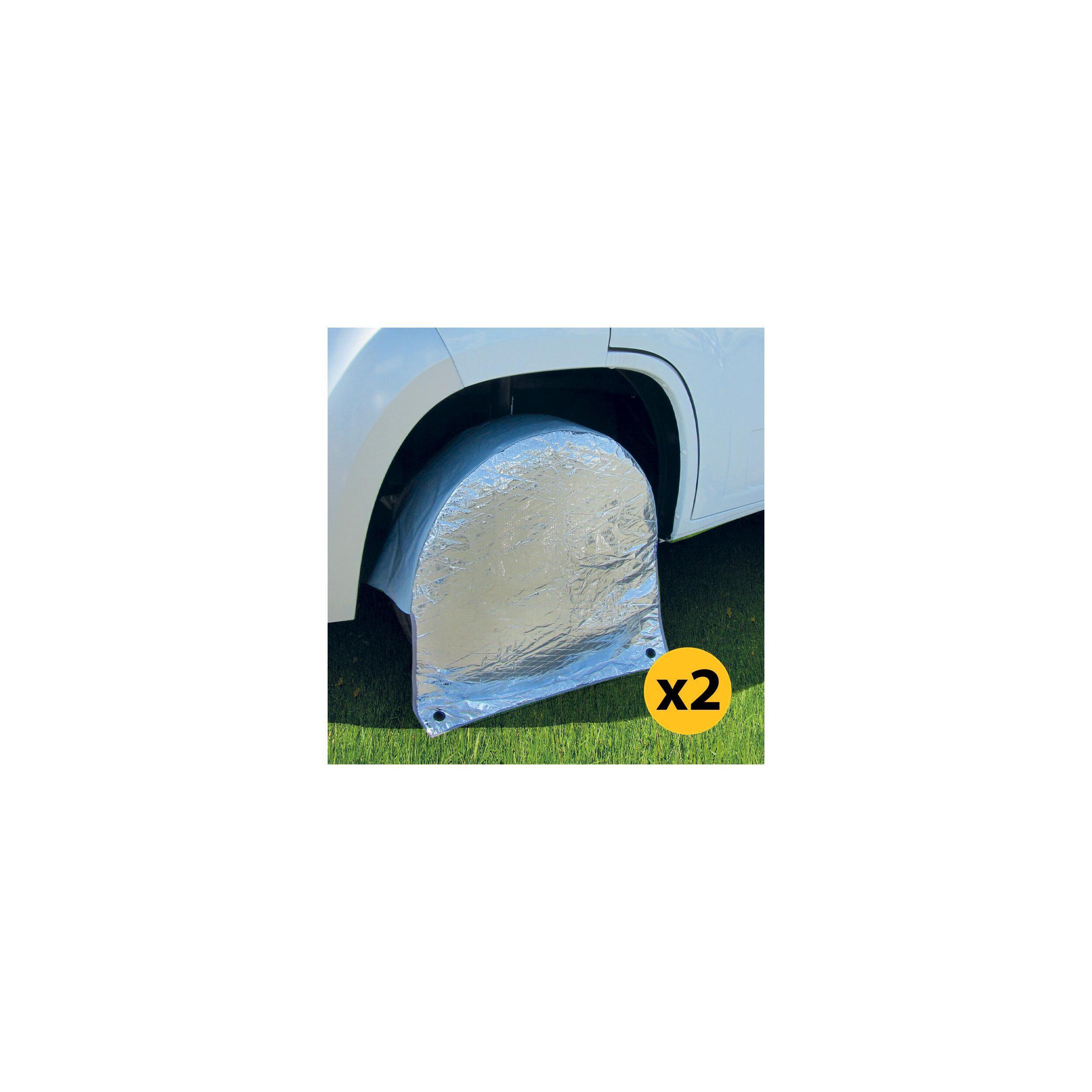 Lot de 2 Protections isothermes pour roues