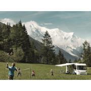 Omnistor 8000 : Bleu Saphir 4,50 m boîtier blanc