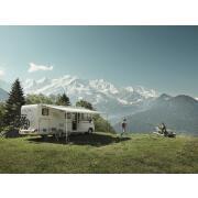 Omnistor 8000 : Bleu Saphir 4,50 m boîtier blanc