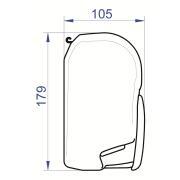 Omnistor 8000 : Mystic Gris 5,00 m boîtier anthracite