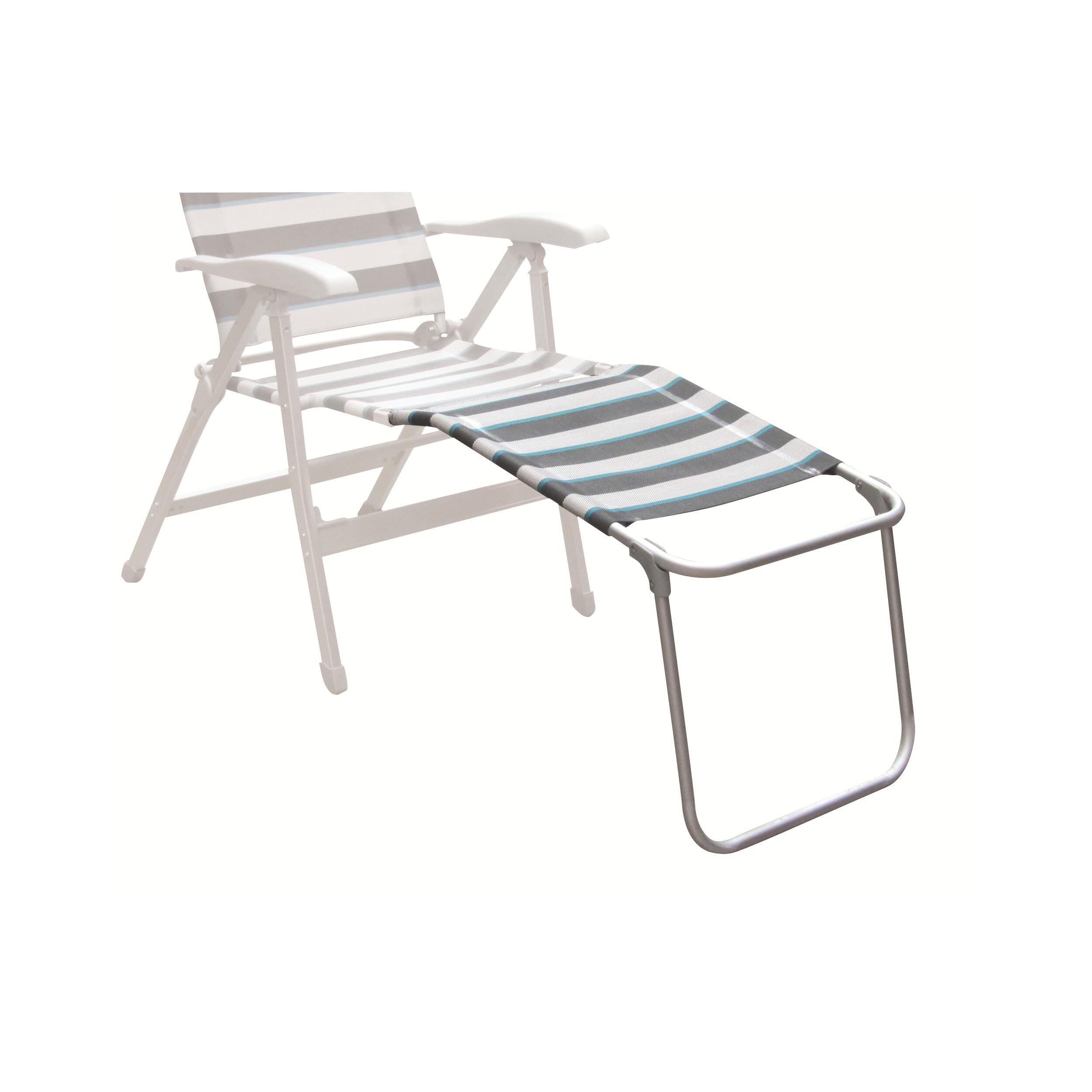 Repose-jambes : rayé horizontal