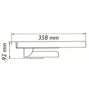 Support plafond placard