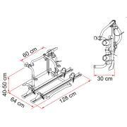Porte-vélos coulissant Carry Bike pour camping-car : Pro C E-Bike