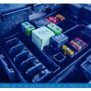 Boîte de fusibles 2A à 75A Accessoires 28 pièces
