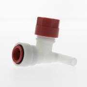 Vanne à raccord coudé M 20 / JG 12