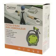Tuyau d'eau 10 m avec enrouleur compact